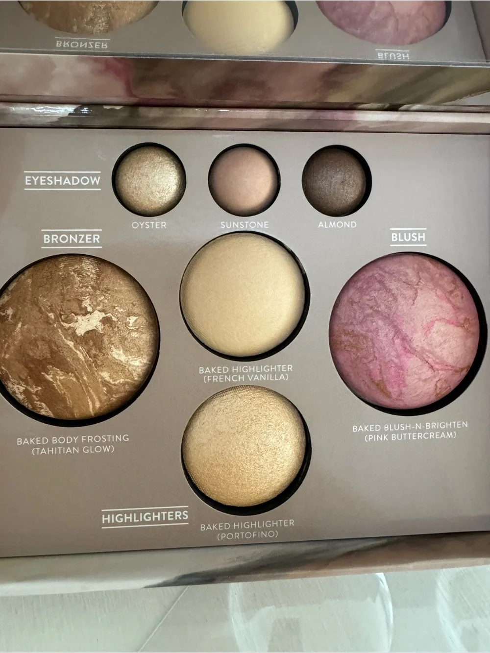 Laura Geller Baked Face Palette with Pink Blush & Gold Highlighters